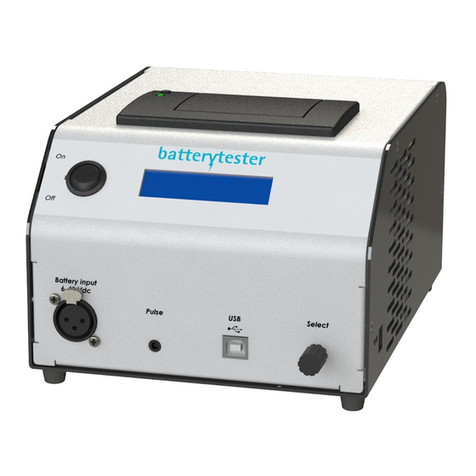 Batterytester AT00001 Installation guide