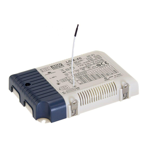 Meanwell LCM-40EO instruction manual