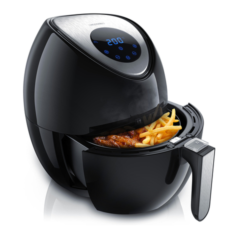 ARENDO FRYDAY AIRFRYER user manual ARENDO FRYDAY AIRFRYER user manual