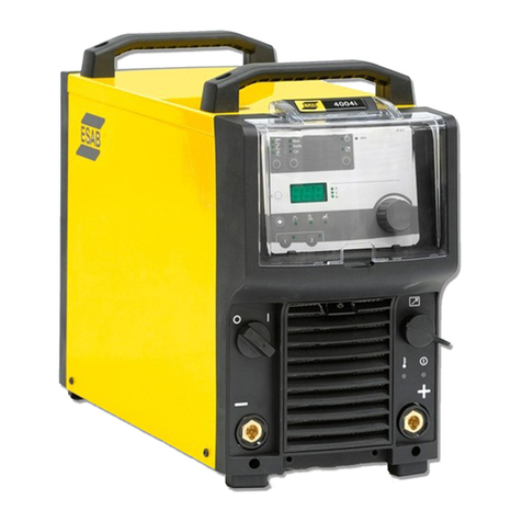 ESAB Origo Mig 4004i A44 instruction manual