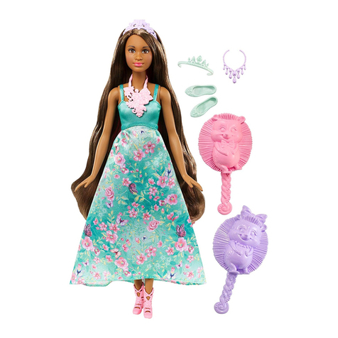 Mattel Barbie Dreamtopia DWH41 User manual