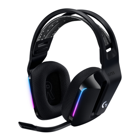 Logitech G G733 User manual
