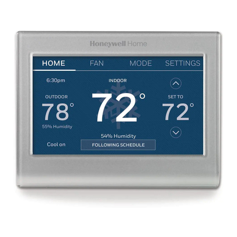 Honeywell Home RTH9585WF Smart Series User manual