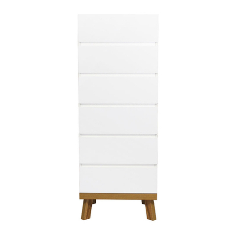 Mocka Addi Six Drawer Slim User manual Mocka Addi Six Drawer Slim User manual