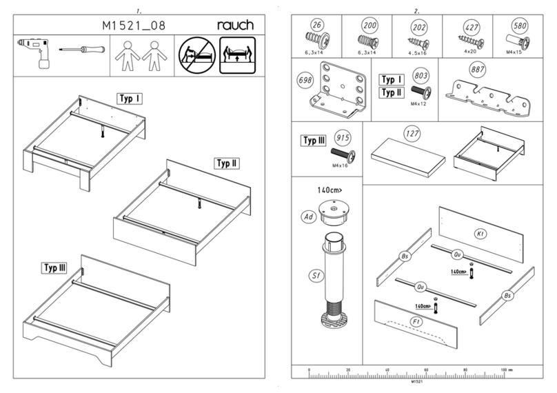 Rauch M1521_08 Assembly instructions