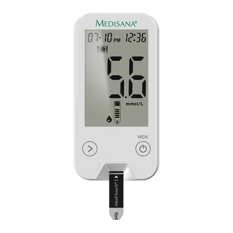 Medisana MediTouch 2 instruction manual