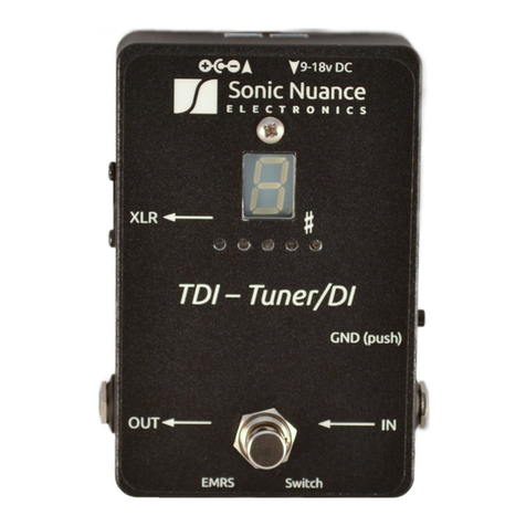 Sonic Nuance Electronics MDI manual