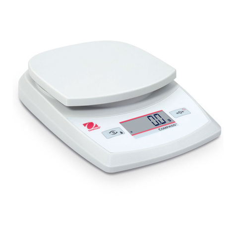 OHAUS CR Series User manual