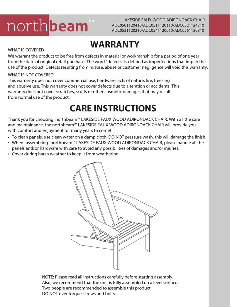 Northbeam LAKESIDE ADC0501120410 User manual