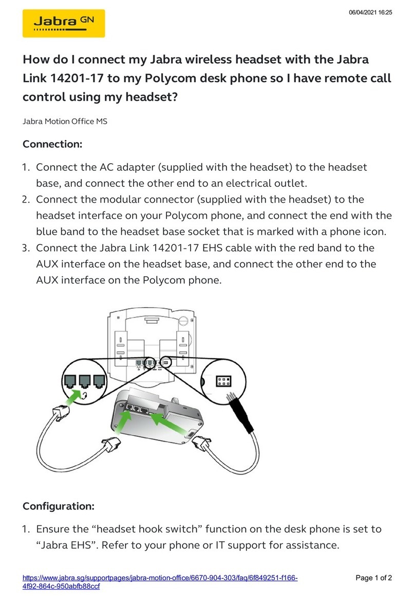 Jabra Motion Office MS How do