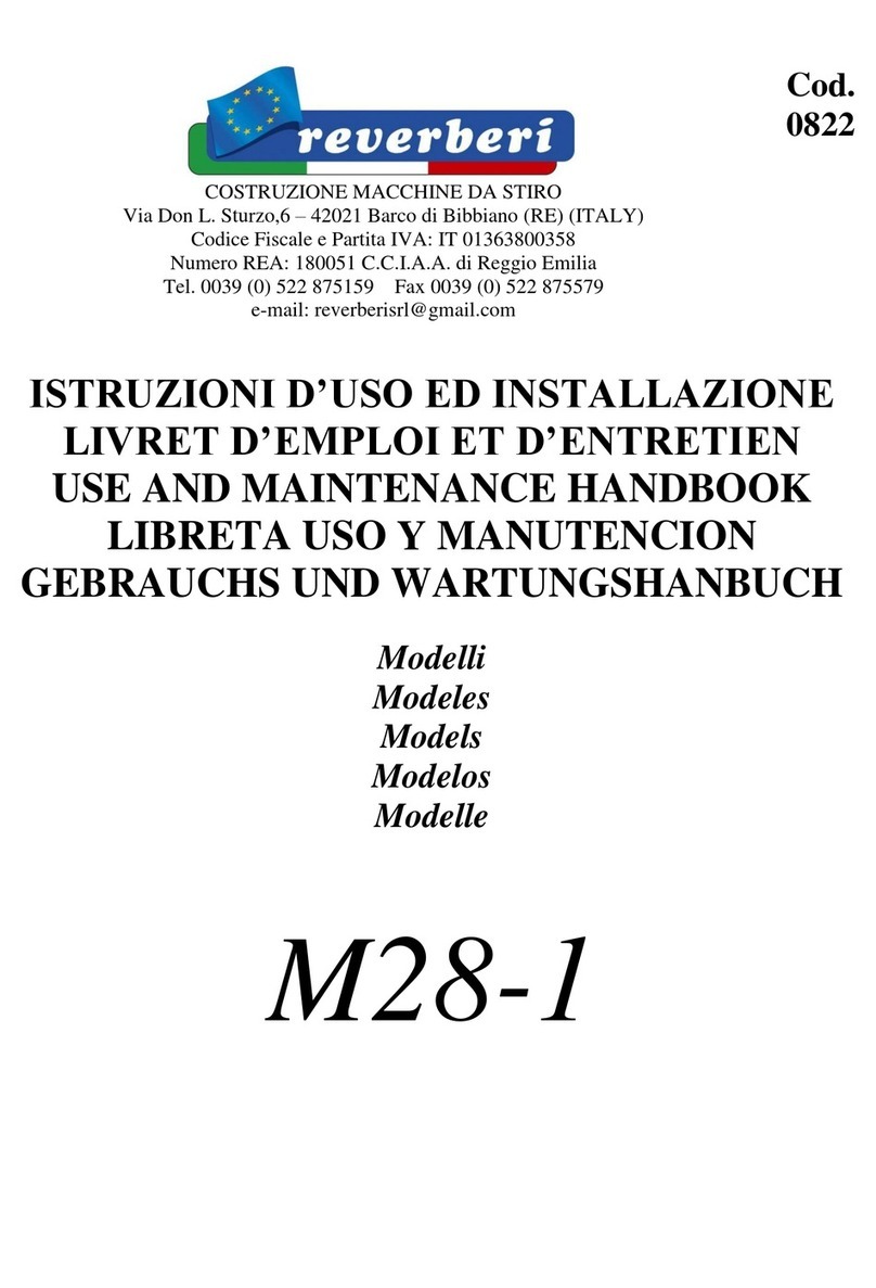 Reverberi M28-1 Manual