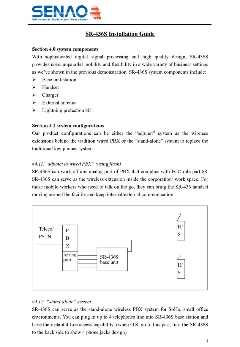 SENAO SR-436S installation guide SENAO SR-436S installation guide