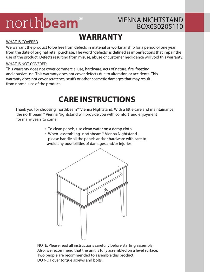 Northbeam VIENNA BOX030205110 manual