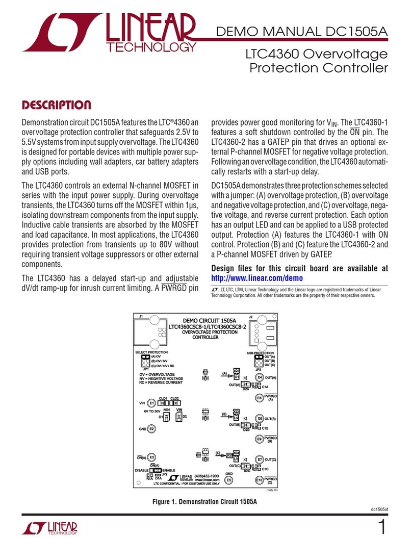 Linear Technology DC1505A Quick setup guide