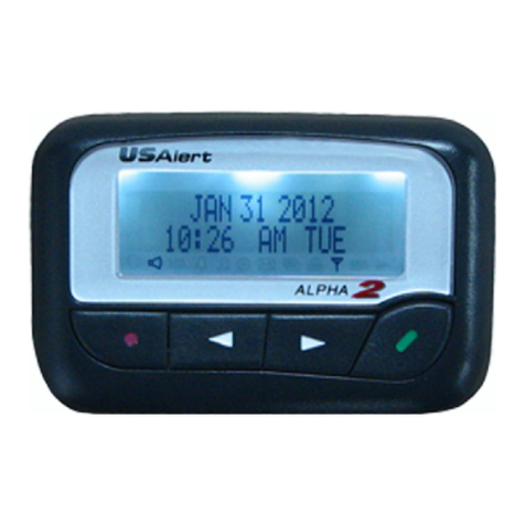 US Alert ALPHA 2 User manual
