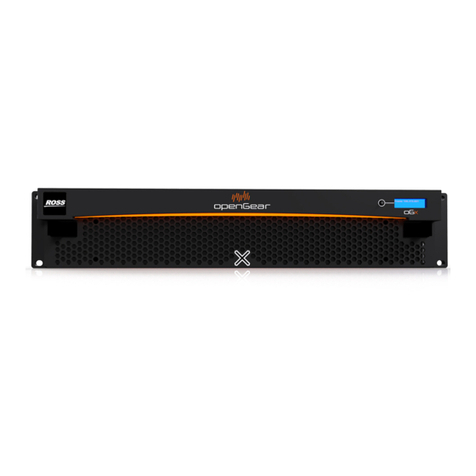 Ross openGear OGX-FR Series user guide