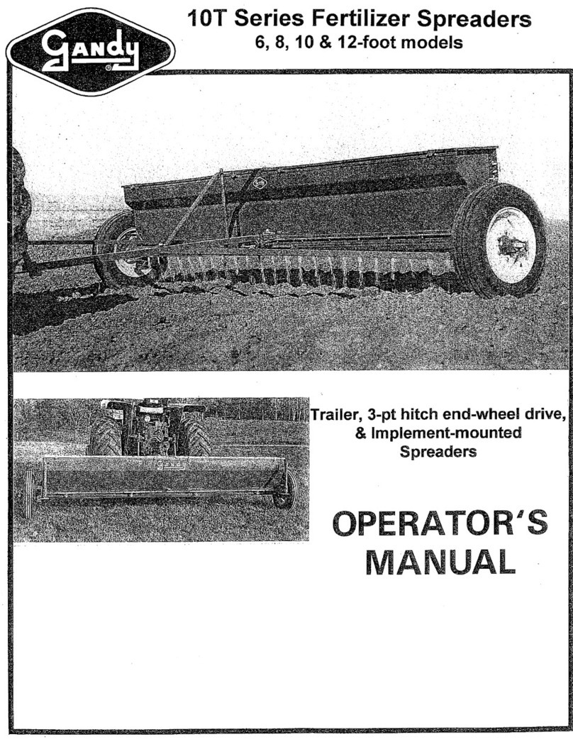 Gandy 10T Series Operator's manual