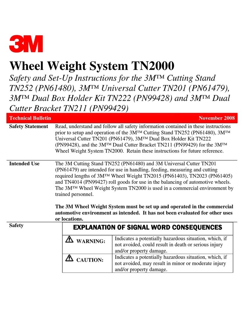 3M TN2000 Safety and Set-Up Instructions