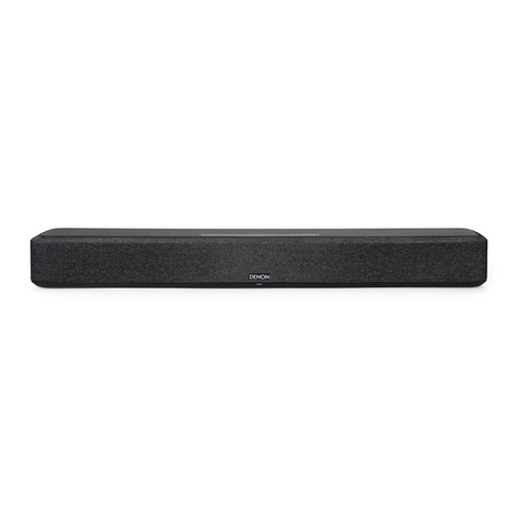 Denon HOME SOUND BAR 550 owner's manual