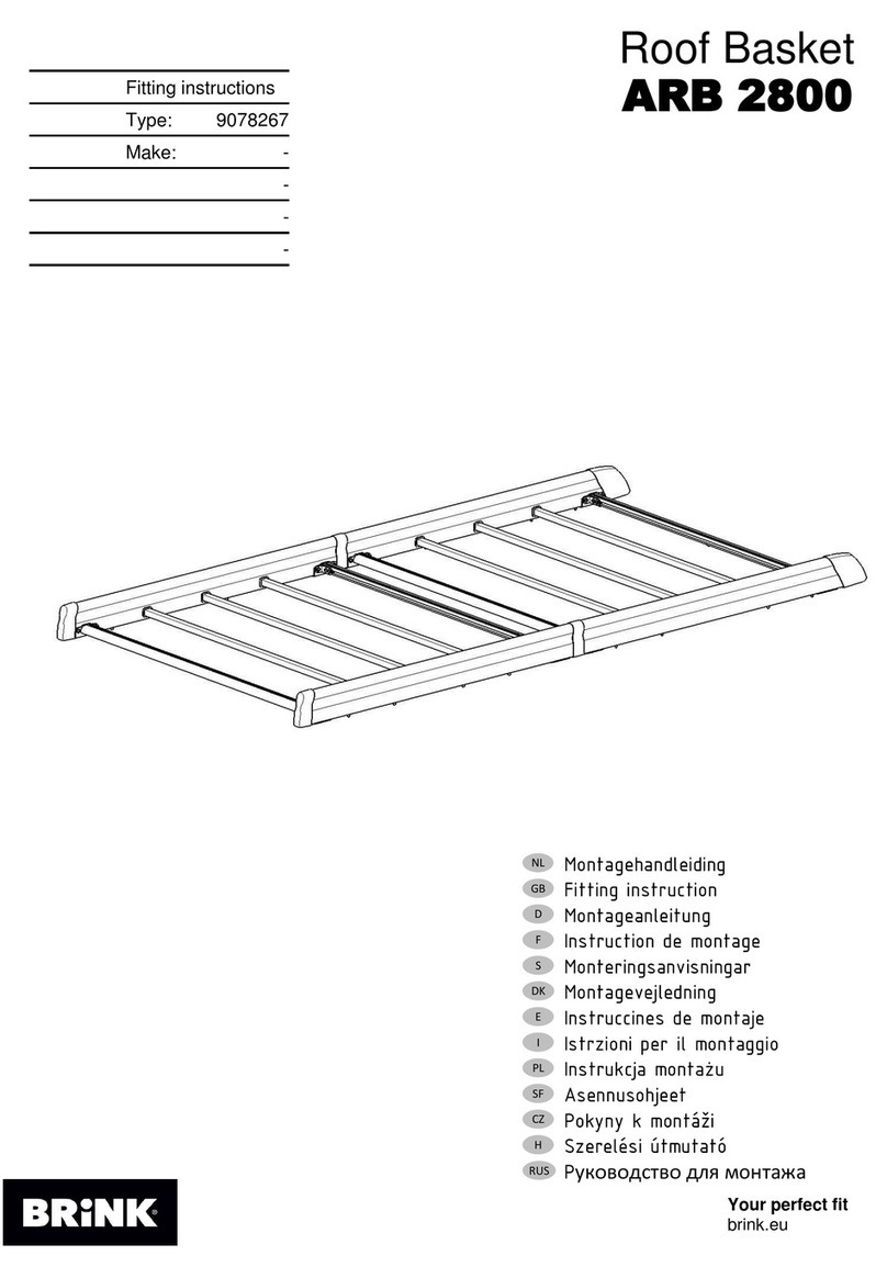Brink ARB 2800 Fitting instructions Brink ARB 2800 Fitting instructions