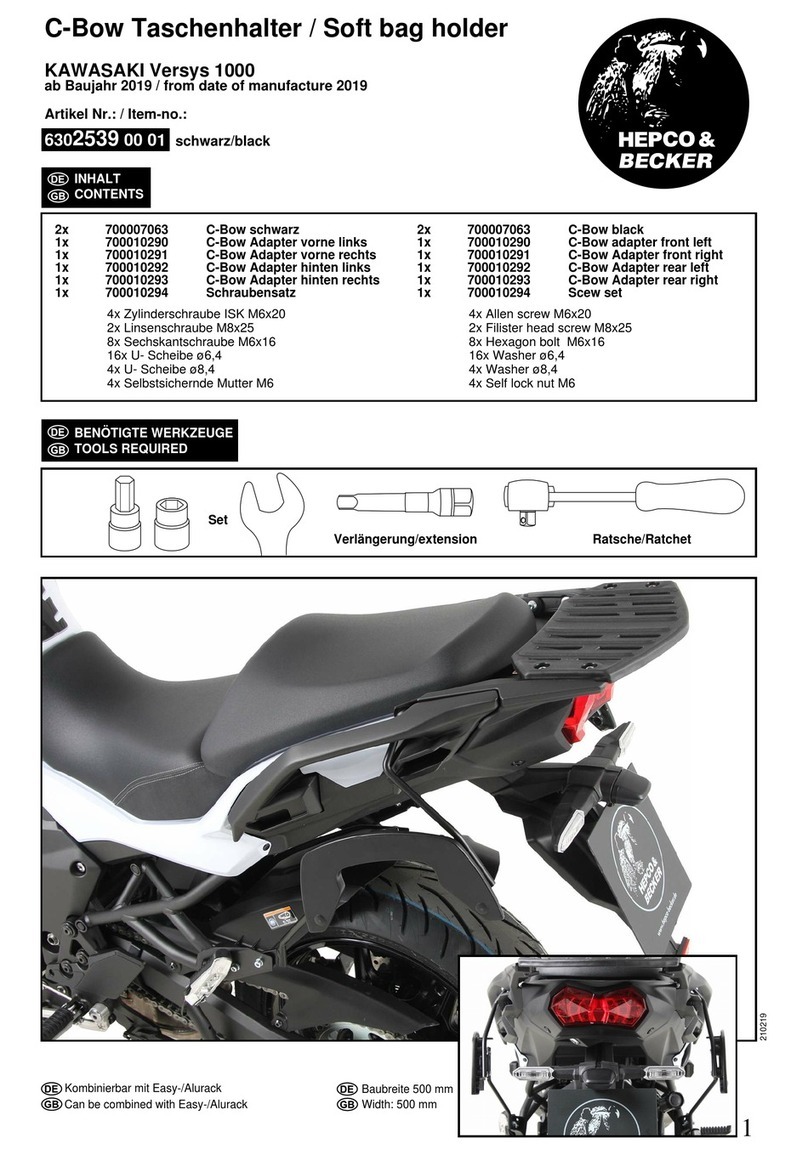 hepco & becker 6302539 00 01 User manual hepco & becker 6302539 00 01 User manual