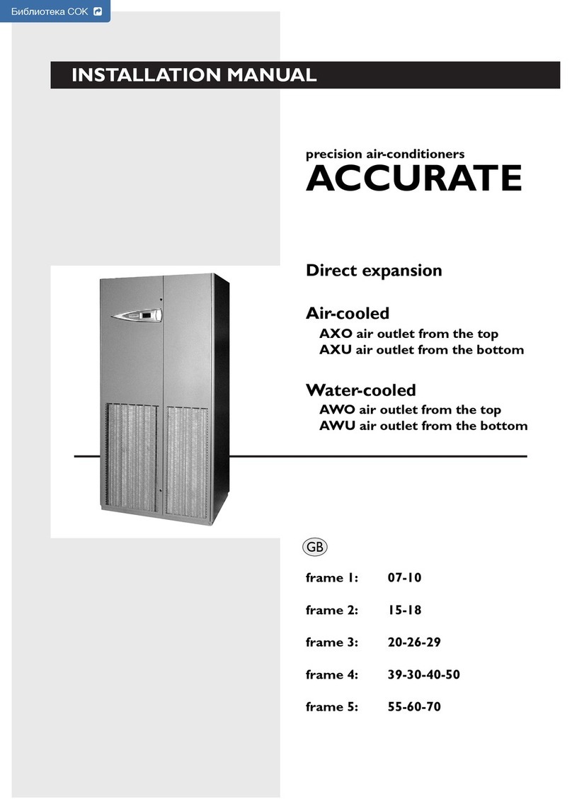 CLIMAVENETA ACCURATE AXO installation manual