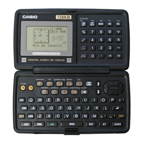 Casio SF-7900E Troubleshooting guide