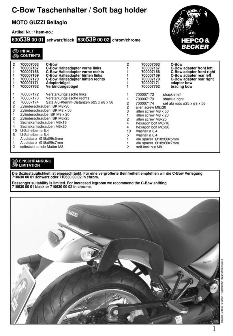 hepco & becker 630539 00 01 User manual