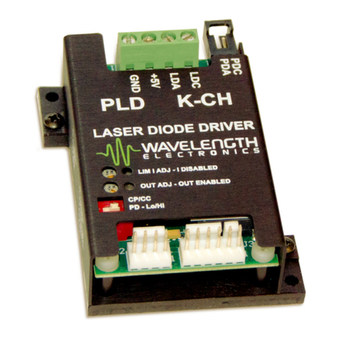 Wavelength Electronics PLD K-CH Series DATASHEET AND OPERATING GUIDE