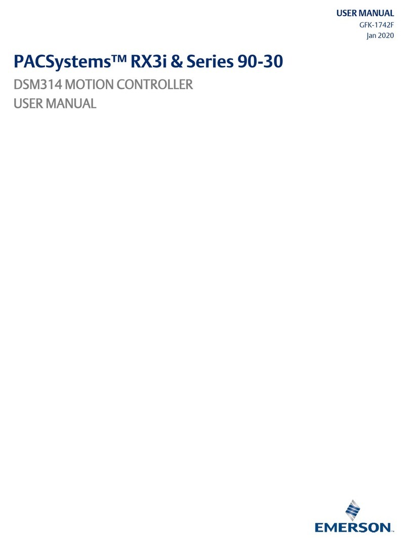 Emerson DSM314 User manual