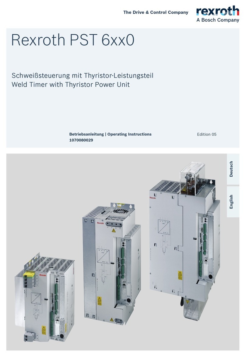 Bosch Rexroth PST 6 0 Series User manual