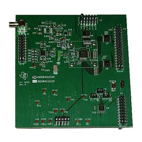 Texas Instruments ADS8401EVM User manual
