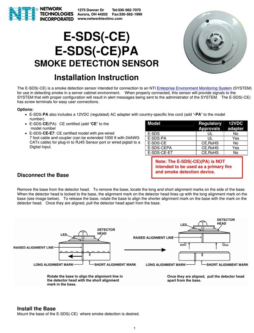 NTI E-SDS Installation instruction