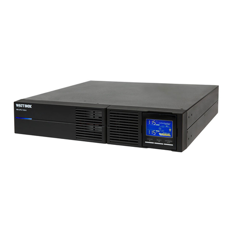 watt box WB-UPS-1100-8 owner's manual