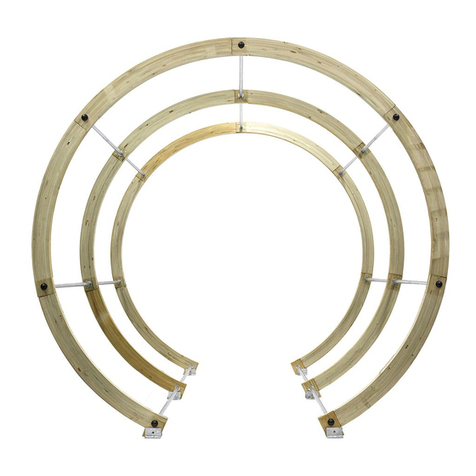 Grange FLOWER WALK PERGOLA User manual Grange FLOWER WALK PERGOLA User manual