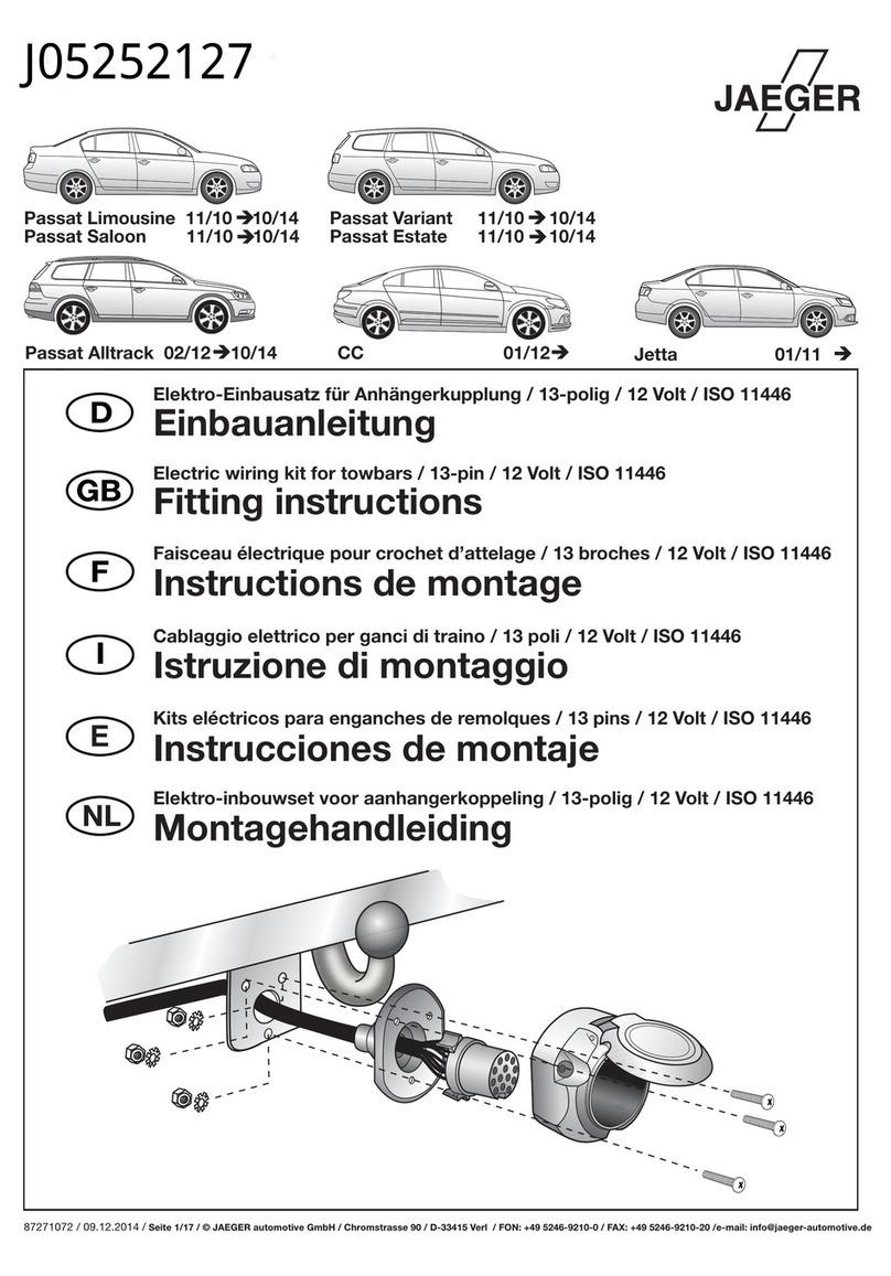 Jaeger J05252127 User manual