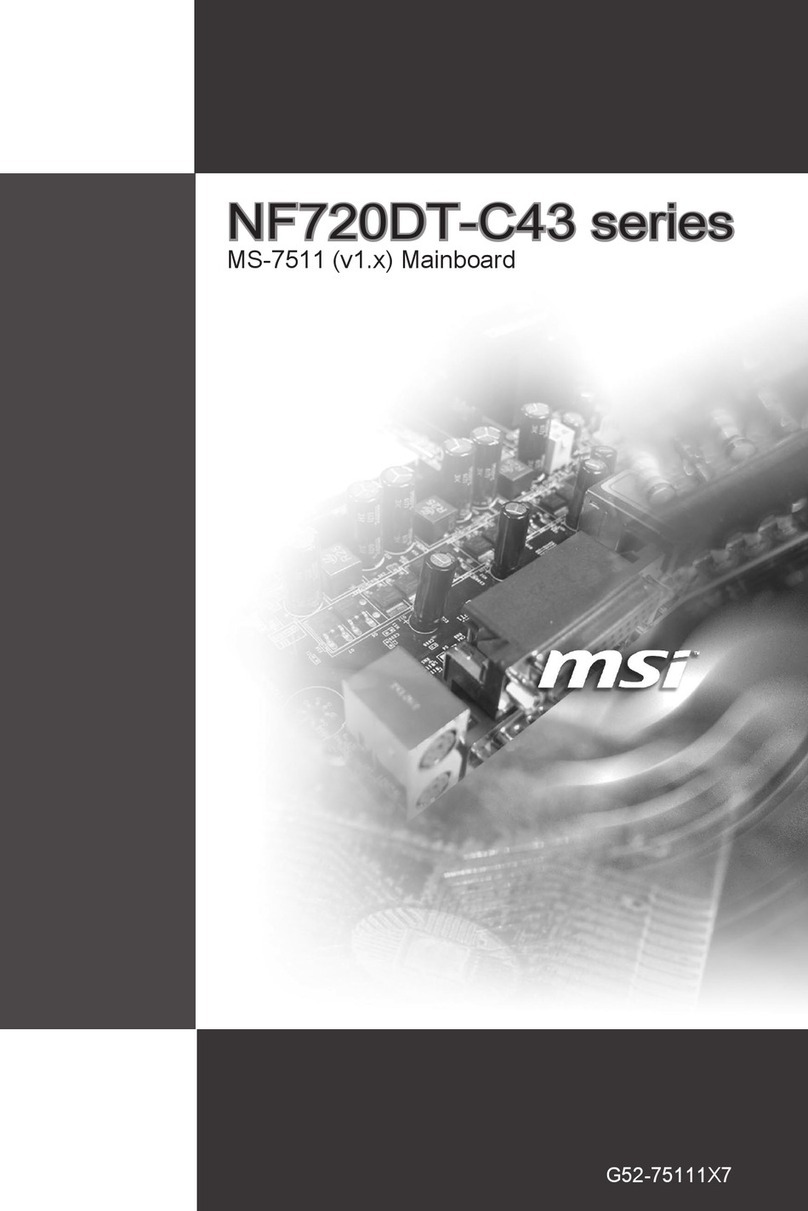 MSI NF720DT-C43 Series manual