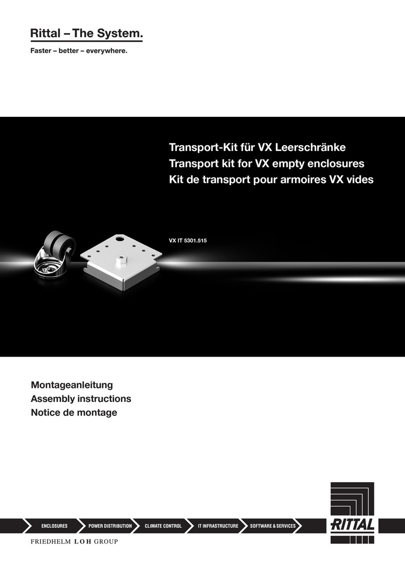 Rittal VX IT 5301.515 Assembly instructions