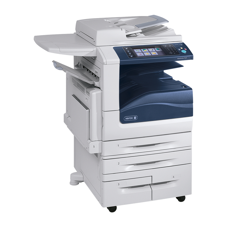 Xerox WorkCentre 7500 Series Operating manual