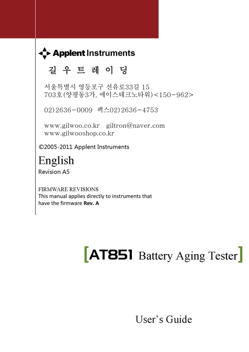 Applent Instruments AT851 user guide