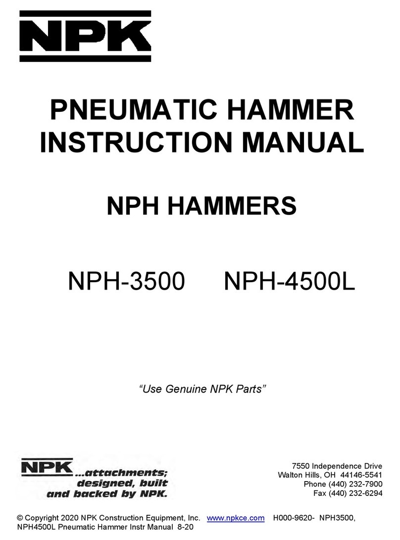 NPK NPH-3500 instruction manual