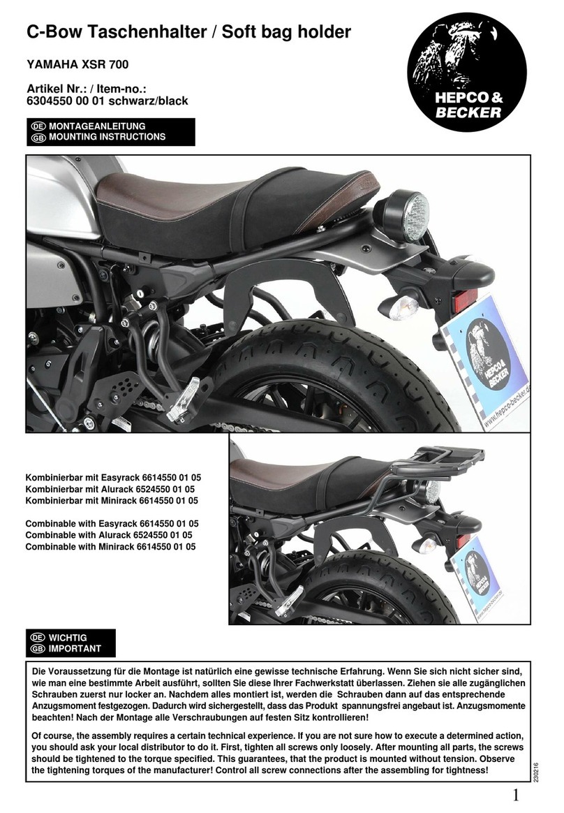 hepco & becker 6304550 00 01 User manual