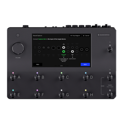 Neural DSP Quad Cortex user manual