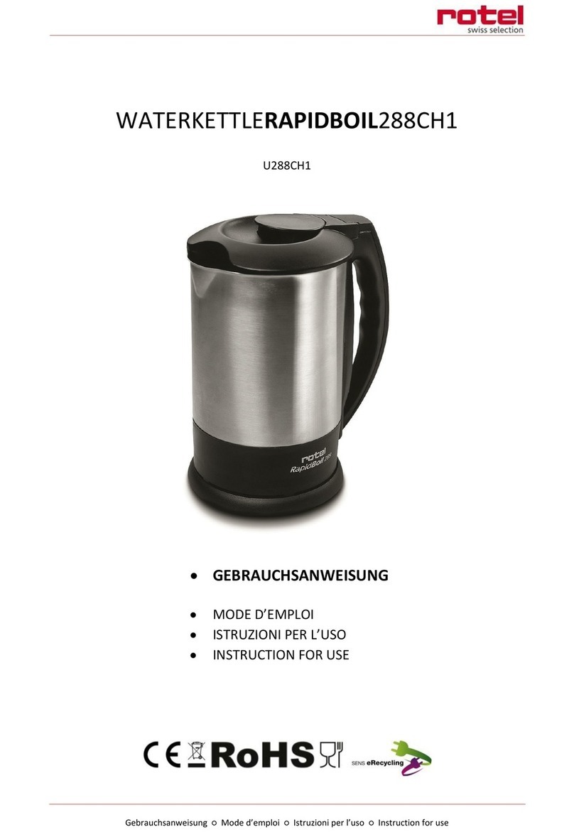 Rotel U288CH1 Instructions for use