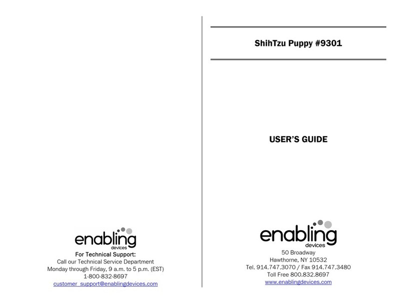 Enabling Devices ShihTzu Puppy User manual