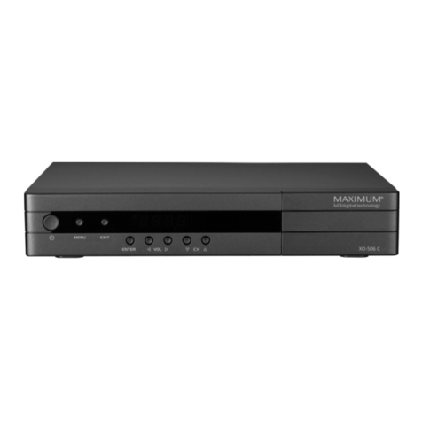 Maximum XO-506 C user manual