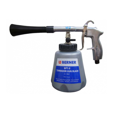 Berner Tornador Gun Black BPT-II User manual