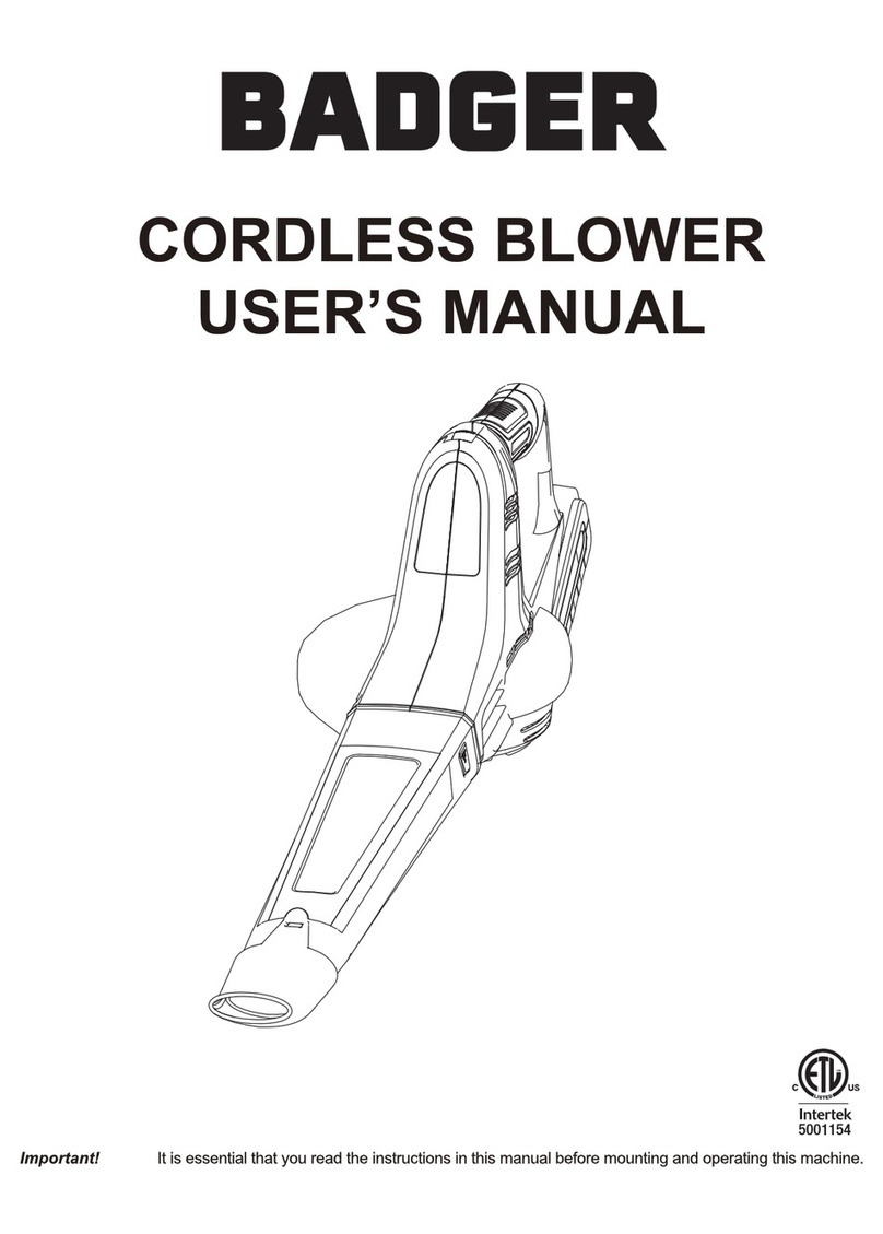 Badger Basket BLA20 User manual