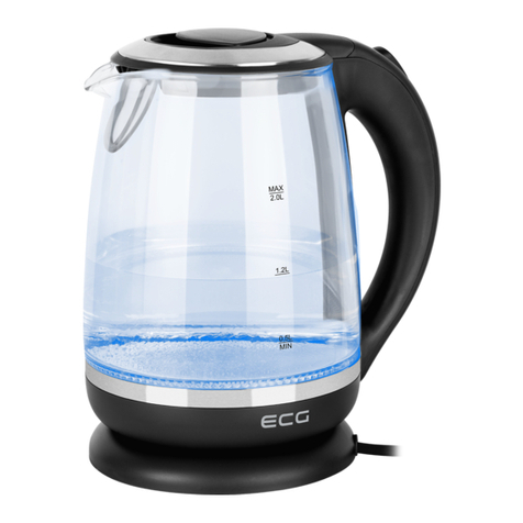 ECG RK 2080 Glass User manual