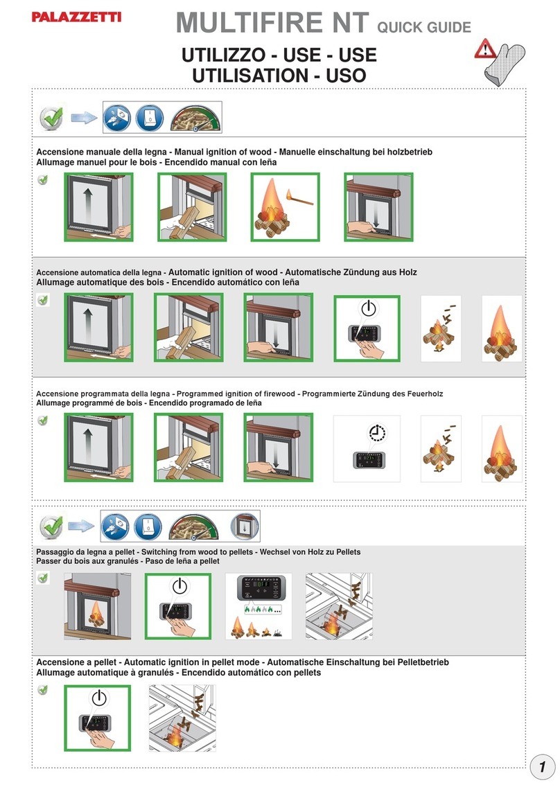 Palazzetti MULTIFIRE NT User manual Palazzetti MULTIFIRE NT User manual